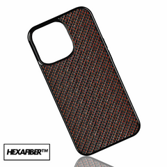 iPhone Woven Carbon Fiber Case | Ruby