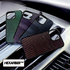 iPhone Woven Carbon Fiber Case | Ruby