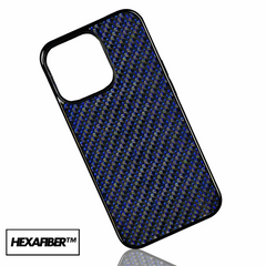 iPhone Woven Carbon Fiber Case | Blue