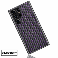 Samsung Galaxy S-Models Woven Carbon Fiber Case | Purple