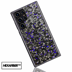 Samsung Galaxy S-Models Forged Carbon Fiber Case | Blue