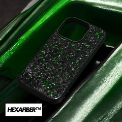 iPhone Forged Carbon Fiber Case | Emerald