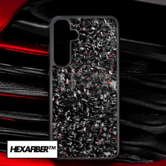 Samsung Galaxy A-Models Forged Carbon Case | Ruby