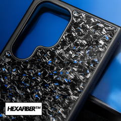 Samsung Galaxy S-Models Forged Carbon Fiber Case | Blue