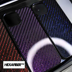 iPhone Woven Carbon Fiber Case | Ruby