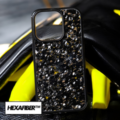 iPhone Forged Carbon Fiber Case | Gold