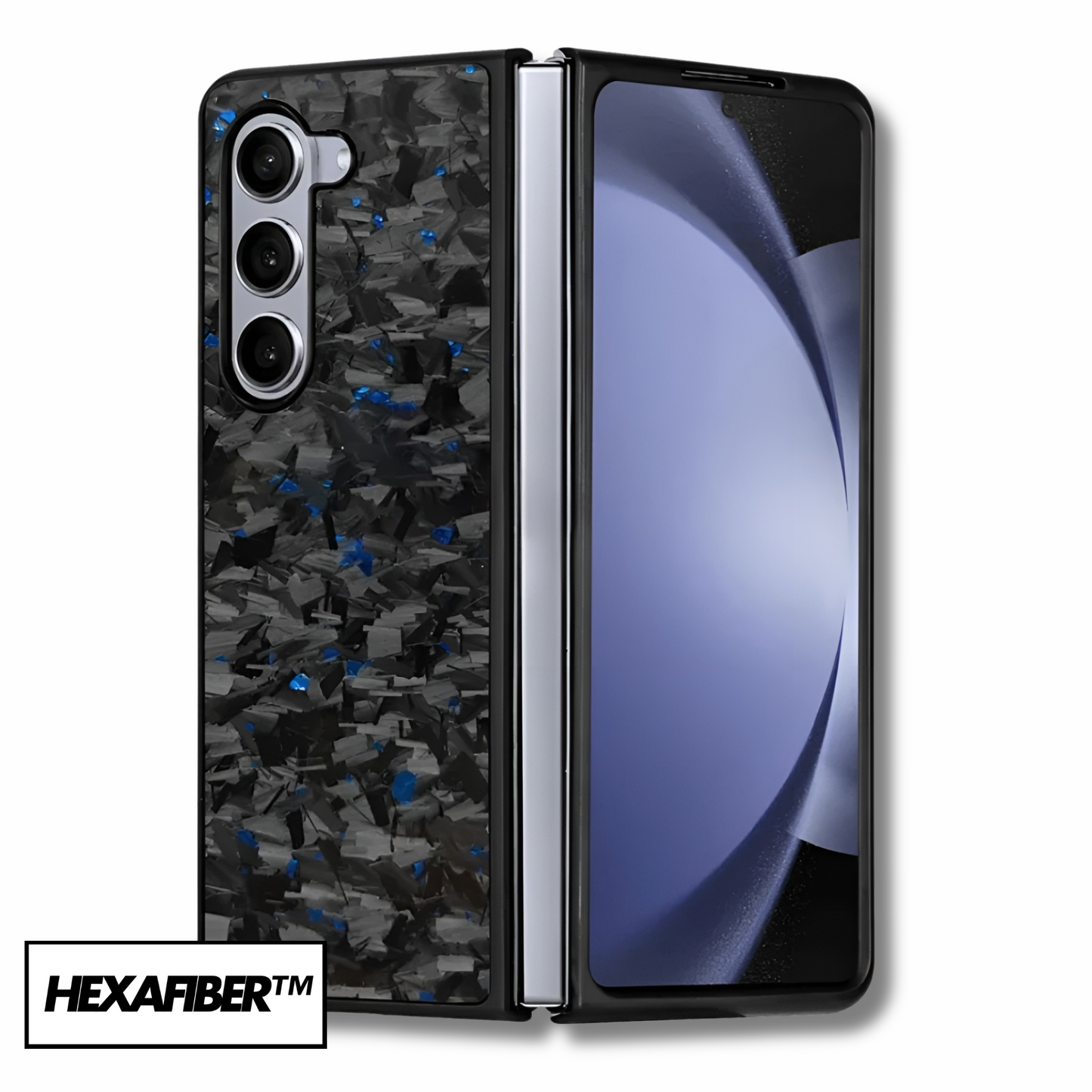 Samsung Galaxy Z Models Forged Carbon Fiber Case