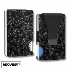 Premium Forged Carbon Fiber Wallet | RFID Blocking