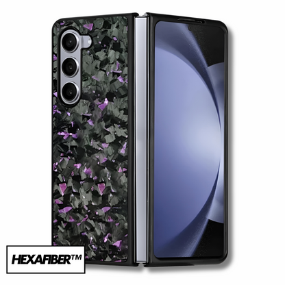 Samsung Galaxy Z Models Forged Carbon Fiber Case